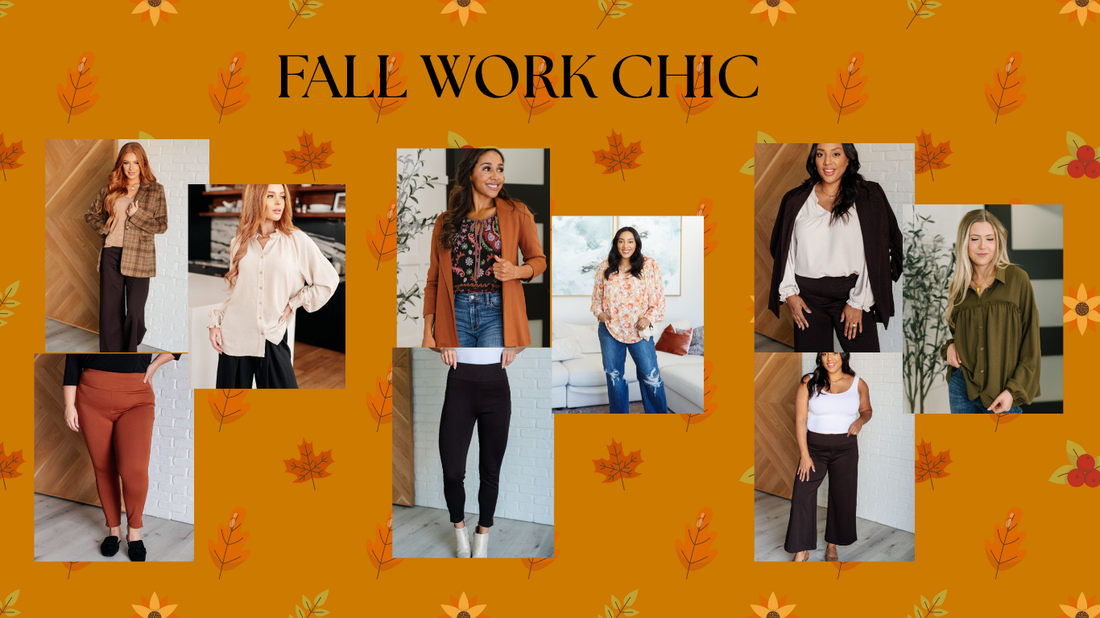 🍂 Fall Work Chic: Stylish Office Looks to Elevate Your Autumn Wardrobe