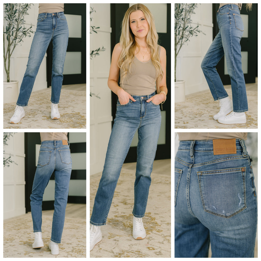 💙 New Arrival at Bethany’s Chic Boutique: Judy Blue High Waist Straight Leg Jeans 💙