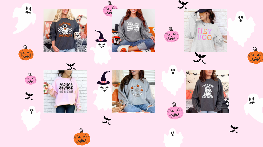 🎃 Too Cute to Spook: Cozy Halloween Sweatshirts Have Arrived at Bethany’s Chic Boutique! 👻