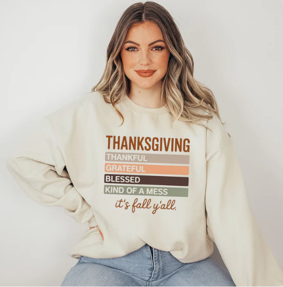 Thanksgiving It's Fall Sweatshirt